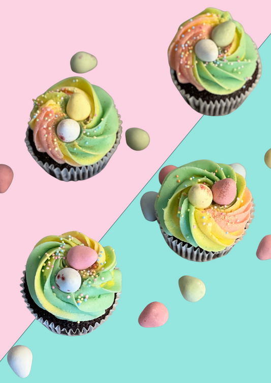 PåskeCupcakes 4stk
